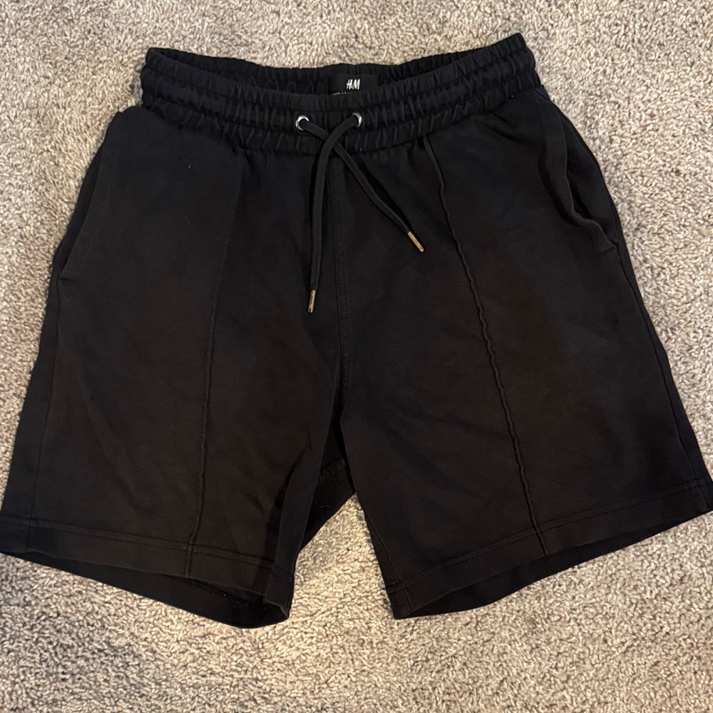 H&M Women's Black Athletic Shorts
